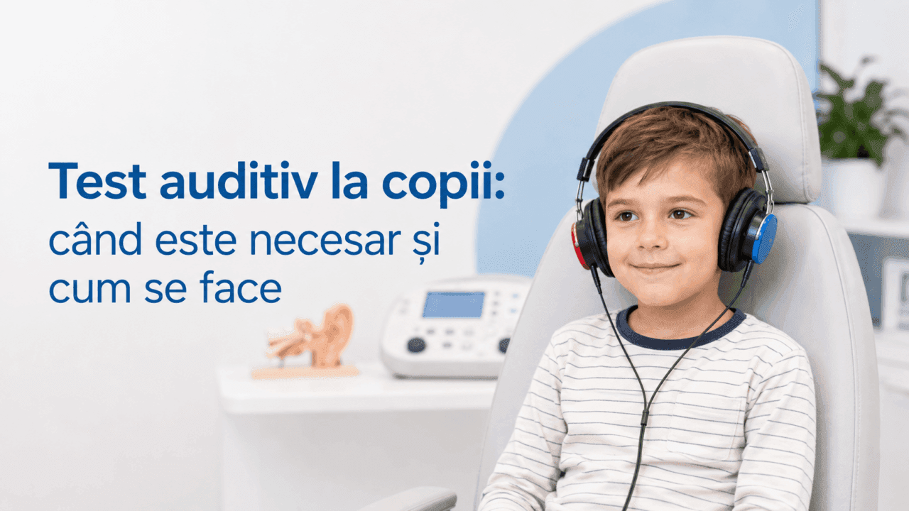 Test auditiv la copii: când este necesar și cum se face