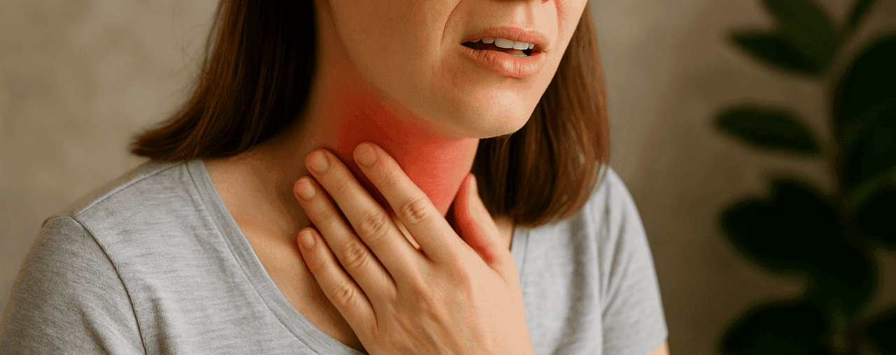 durere în gât simptom inflamație gât viroză sau infecție bacteriană