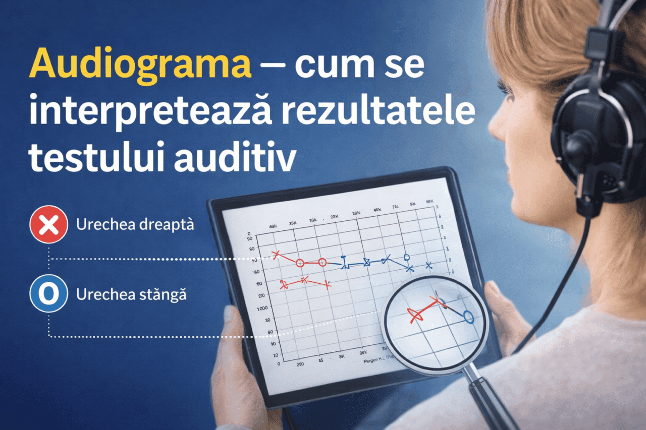 Interpretarea rezultatelor audiogramei într-un cabinet ORL modern