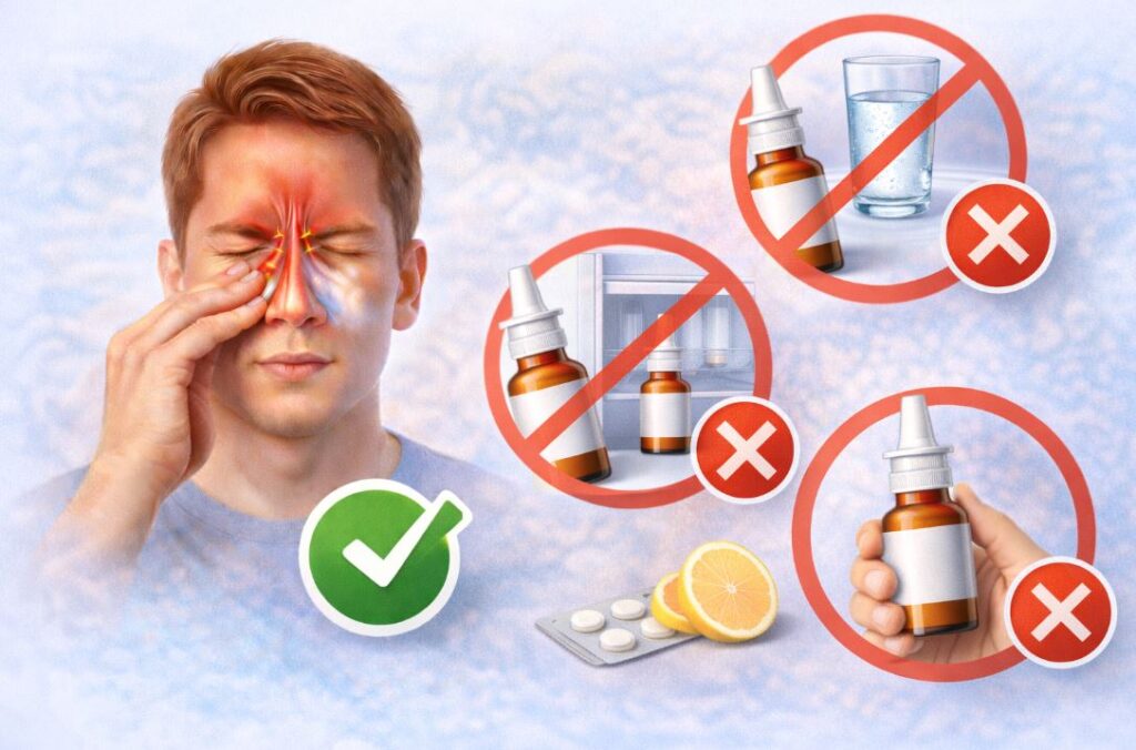 mituri frecvente despre spray-urile nazale