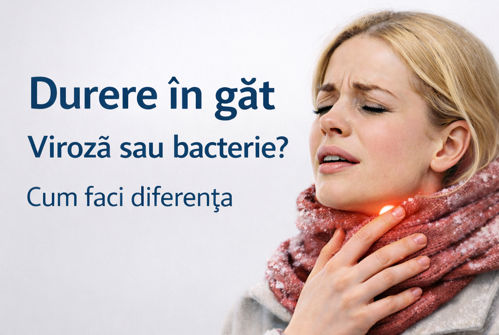 durere în gât iarna viroză sau bacterie cum faci diferența simptome infecție gât