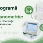 Diferența dintre audiogramă și timpanometrie în evaluarea auzului