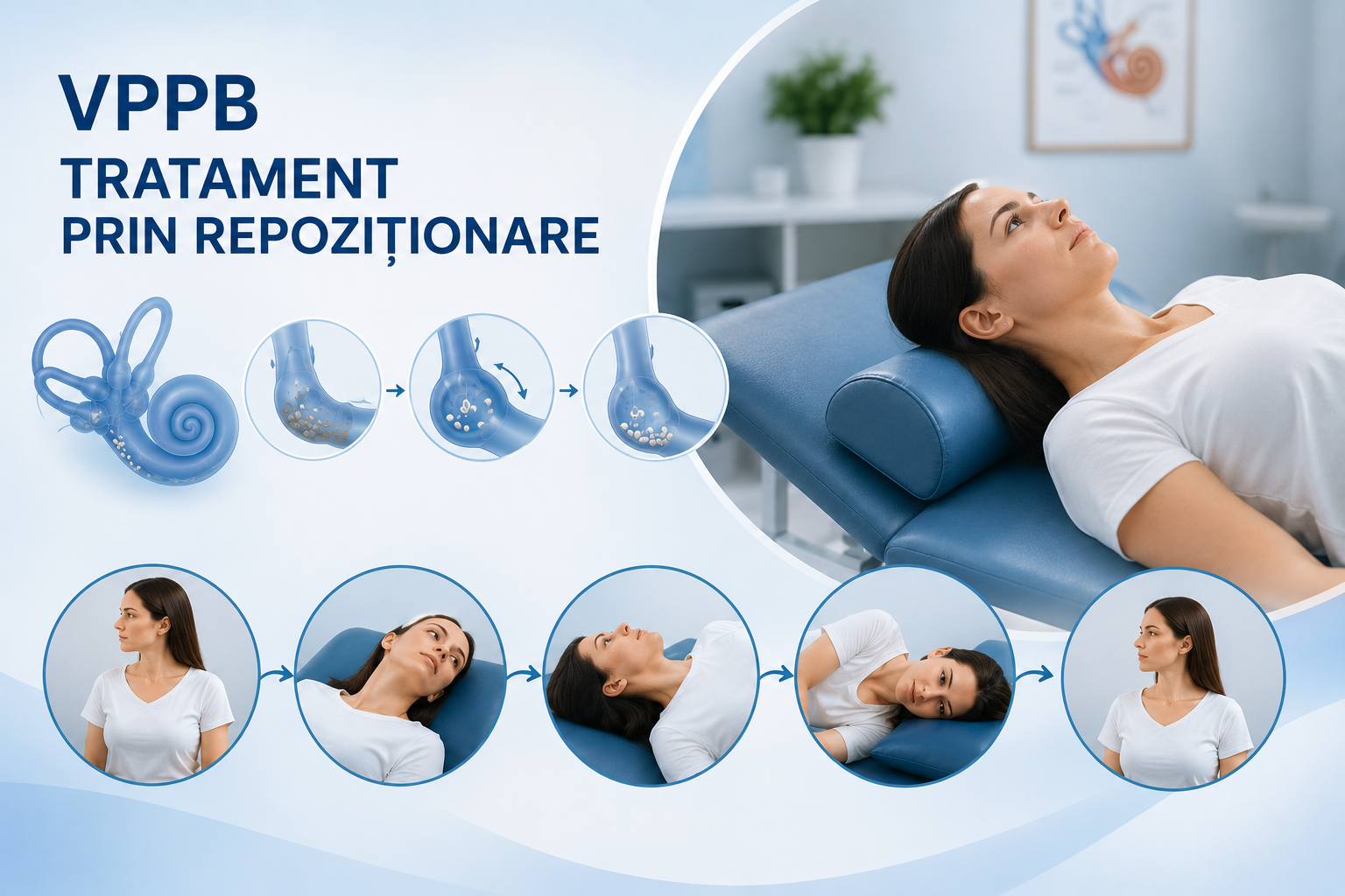 Manevră de repoziționare pentru VPPB tratament