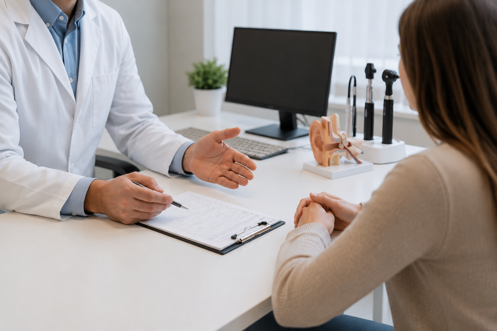 Consultație ORL pentru diagnosticarea vertijului în Chișinău