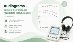 Audiogramă și interpretarea rezultatelor testului auditiv